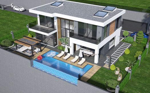 Виллы 4+1 в Каргыджаке